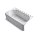 KOHLER K-724-GBN Memoirs 60" x 33-3/4" alcove BubbleMassage air bath, right drain