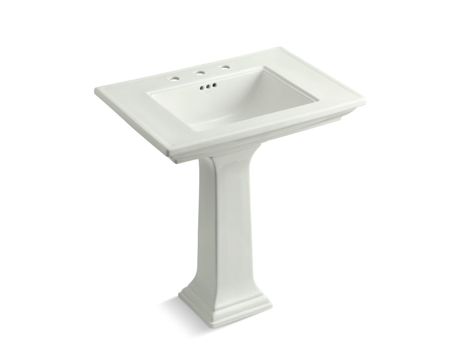 KOHLER K-2268-8 Memoirs Stately 30-3/4" rectangular pedestal bathroom sink