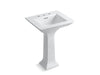 Memoirs Stately 24-1/2" rectangular pedestal bathroom sink