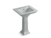 Memoirs Stately 24-1/2" rectangular pedestal bathroom sink