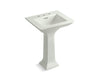 Memoirs Stately 24-1/2" rectangular pedestal bathroom sink