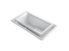 KOHLER K-1188-RE sok 63" x 31-1/2" drop-in Effervescence bath