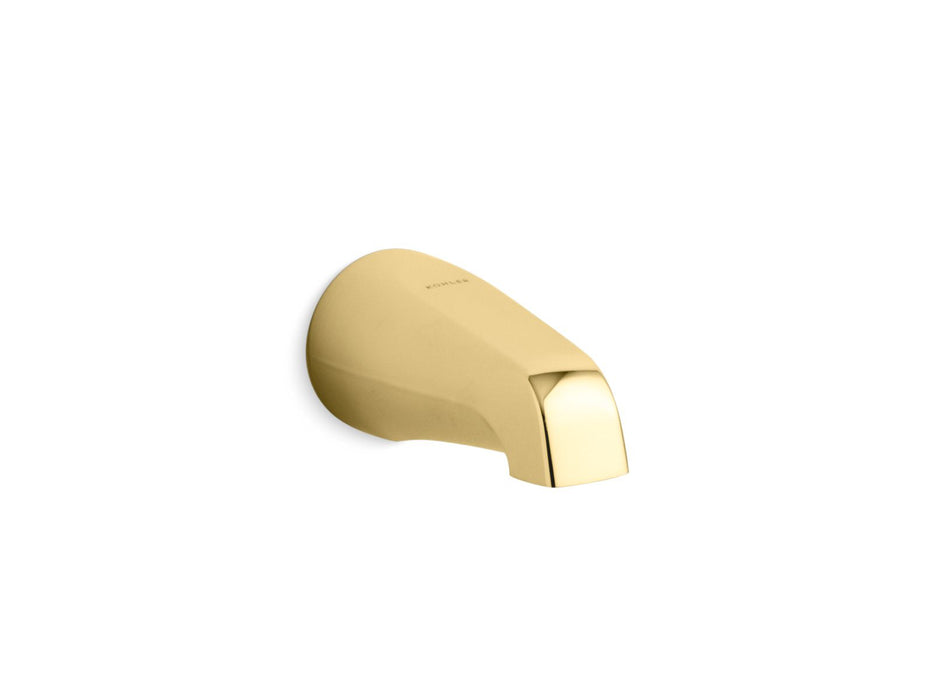 KOHLER K-15135 Coralais Wall-mount bath spout, 4-7/8", NPT connection