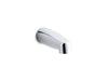 KOHLER K-15137 Coralais Wall-mount bath spout, 8"