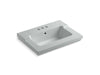 KOHLER K-2979-4 Tresham vanity-top bathroom sink with 4" centerset faucet holes