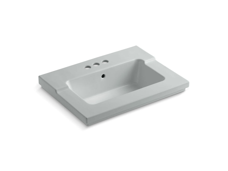 KOHLER K-2979-4 Tresham vanity-top bathroom sink with 4" centerset faucet holes
