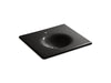 KOHLER Iron/Impressions 25" Enameled cast iron vanity top with integrated round sink