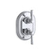 KOHLER K-T10594-4 Bancroft MasterShower temperature and volume control valve trim
