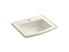 KOHLER Archer 22-3/4" rectangular drop-in bathroom sink