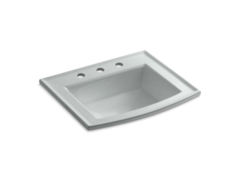 KOHLER Archer 22-3/4" rectangular drop-in bathroom sink