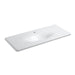 KOHLER Iron/Impressions 49" Enameled cast iron vanity top with integrated oval sink
