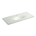 KOHLER Iron/Impressions 49" Enameled cast iron vanity top with integrated oval sink