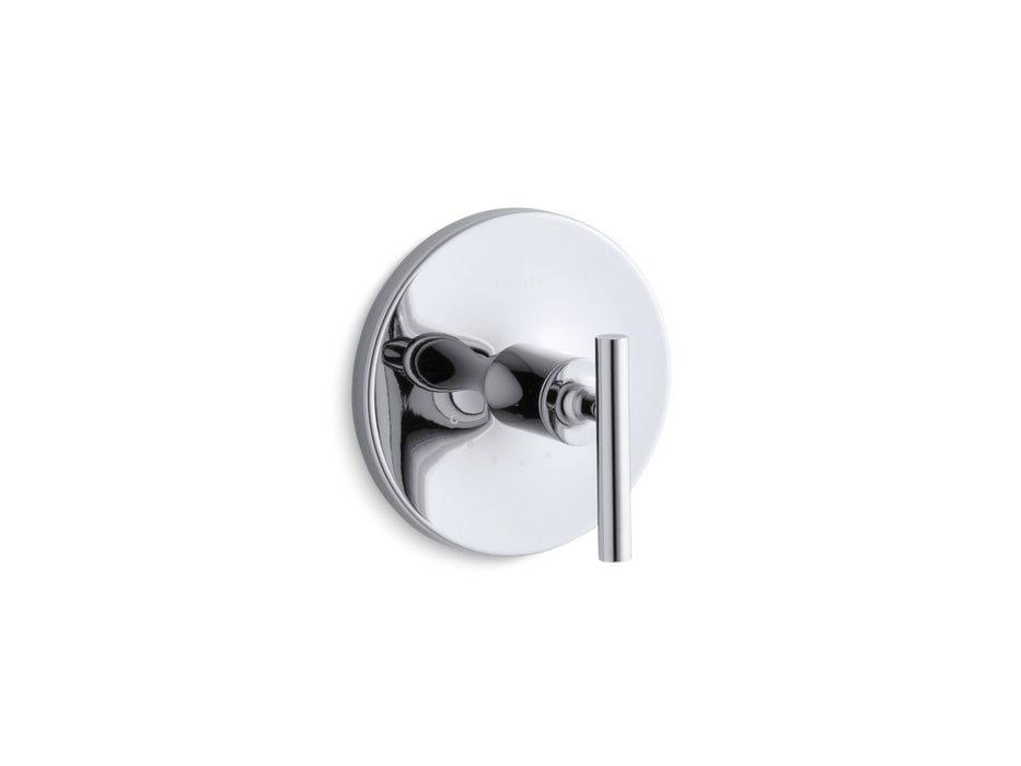 KOHLER K-T14488-4 Purist MasterShower temperature control valve trim with lever handle