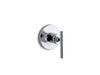 KOHLER Purist MasterShower transfer valve trim with lever handle