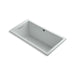 KOHLER K-1168-GH Underscore 60" x 32" drop-in Heated BubbleMassage air bath