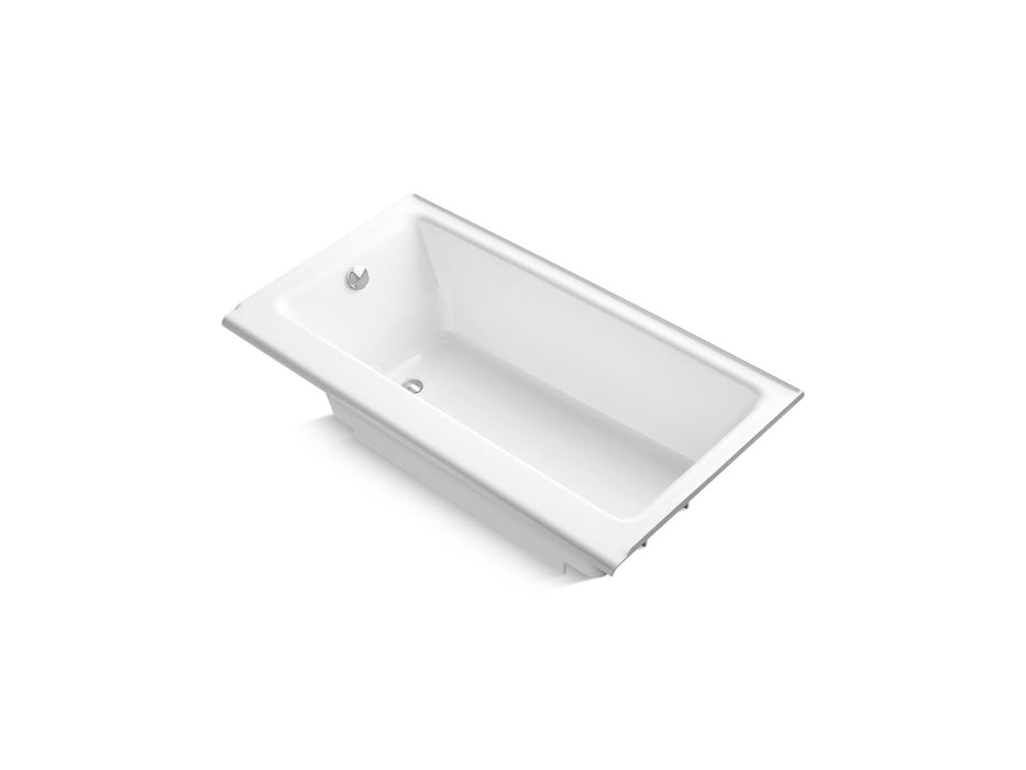 KOHLER K-877-S Highbridge 60" x 32" alcove bath, left drain