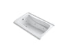 KOHLER K-1239-L Mariposa 60" x 36" alcove whirlpool, left drain
