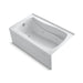 KOHLER K-1239-LA Mariposa 60" x 36" alcove whirlpool, left drain
