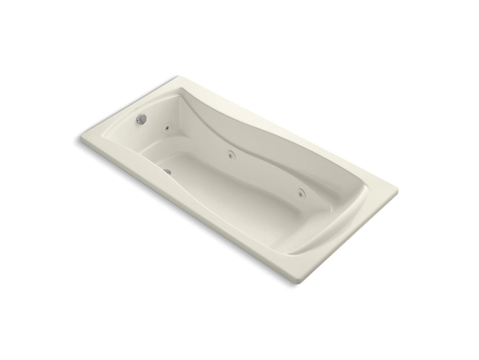 KOHLER K-1257-HB Mariposa 72" x 36" drop-in whirlpool bath with end drain, custom pump location and heater