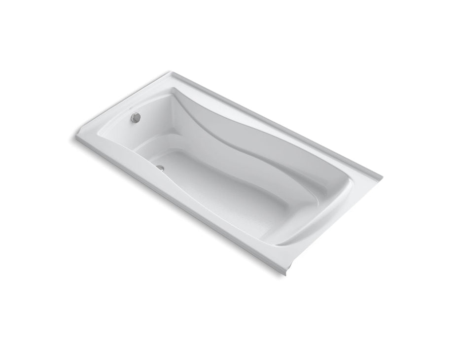 KOHLER K-1257-GHLF Mariposa 72" x 36" alcove Heated BubbleMassage air bath, left drain