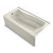 KOHLER K-1257-HL Mariposa 72" x 36" alcove whirlpool bath, left drain