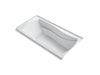 KOHLER K-1259-RW Mariposa 72" x 36" alcove bath with Bask heated surface, right drain