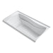 KOHLER K-1259-RW Mariposa 72" x 36" alcove bath with Bask heated surface, right drain
