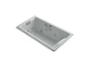 KOHLER K-856-M Tea-for-Two 66" x 36" drop-in whirlpool bath