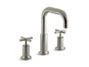 KOHLER K-T14428-3 Purist Deck-mount bath faucet trim with Cross handles