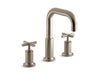 KOHLER K-T14428-3 Purist Deck-mount bath faucet trim with Cross handles