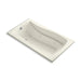 KOHLER K-1224-H Mariposa 66" x 35-7/8" drop-in whirlpool bath with end drain and heater