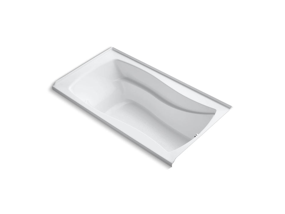 KOHLER K-1229-RW Mariposa 66" x 36" alcove bath with Bask heated surface, right drain