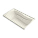 KOHLER K-1229-RW Mariposa 66" x 36" alcove bath with Bask heated surface, right drain
