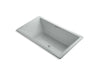 KOHLER K-1174-GH Underscore 72" x 42" drop-in Heated BubbleMassage air bath