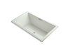 KOHLER K-1174-GH Underscore 72" x 42" drop-in Heated BubbleMassage air bath