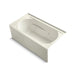 KOHLER K-1357-RA Devonshire 60" x 32" alcove whirlpool bath, right drain