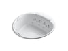 KOHLER K-1394-H2 RiverBath 66" drop-in heated whirlpool bath with chromatherapy