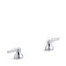 KOHLER K-16012-4 Triton Lever handles for widespread base faucet