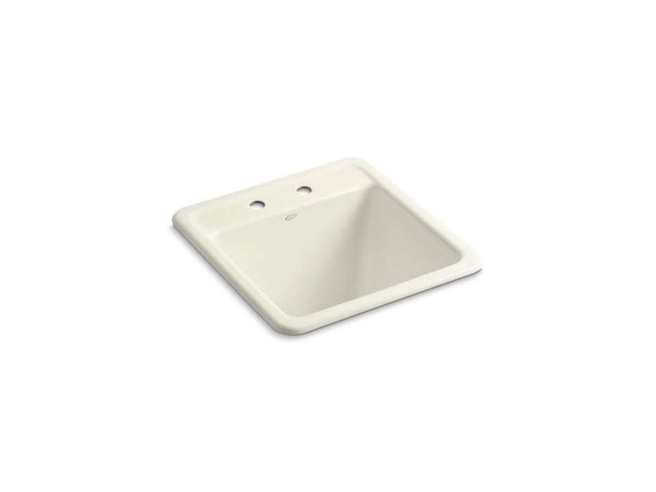 KOHLER K-19022-2 Park Falls 21" top-/undermount single-bowl utility sink