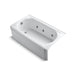KOHLER K-723-H2 Memoirs 60" x 33-3/4" alcove heated whirlpool, left drain