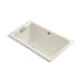 KOHLER K-856-GH96 Tea-for-Two 66" x 36" drop-in Heated BubbleMassage air bath