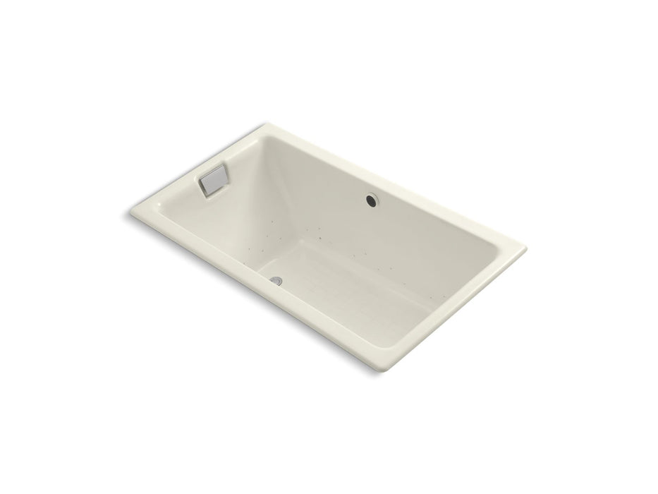 KOHLER K-856-GH96 Tea-for-Two 66" x 36" drop-in Heated BubbleMassage air bath