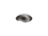 KOHLER K-2610-SU Bolero 13-3/4" round drop-in/undermount bathroom sink, no overflow