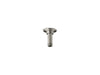 KOHLER 3" ceiling-mount single-function rainhead arm and flange