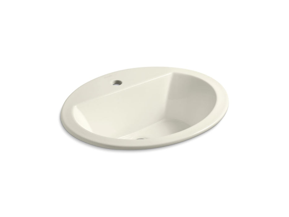 KOHLER Bryant 20-1/4" oval drop-in bathroom sink