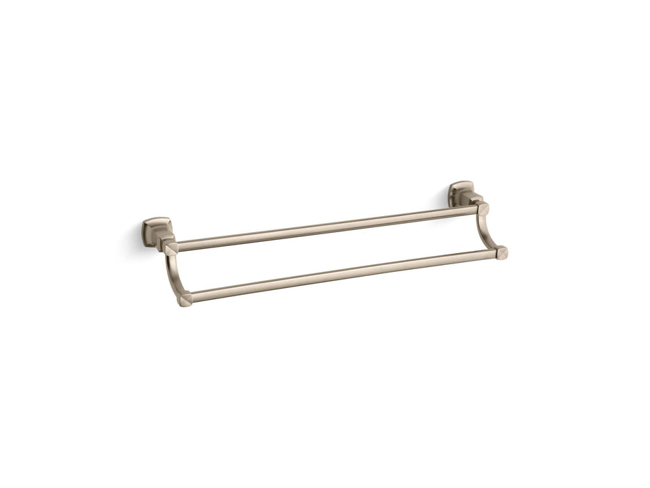 KOHLER K-16253 Margaux 24" double towel bar