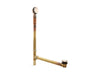 KOHLER Clearflo Brass toe tap bath drain
