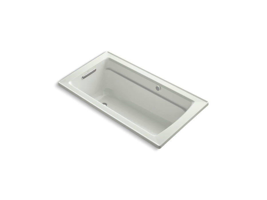 KOHLER K-1122-GH Archer 60" x 32" drop-in Heated BubbleMassage air bath