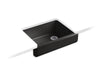 KOHLER K-6486 Whitehaven 29-1/2" undermount single-bowl farmhouse kitchen sink
