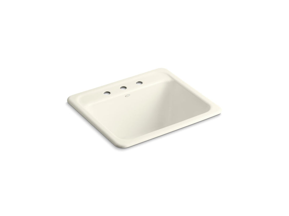 KOHLER K-19017-3 Glen Falls 25" top-/undermount single-bowl utility sink